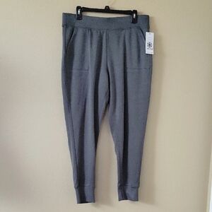 GAIAM Womens Uptown Lounge Hudson  Joggers - Size Large